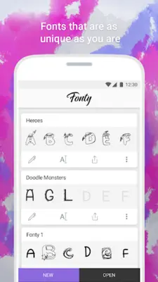 Fonty android App screenshot 6